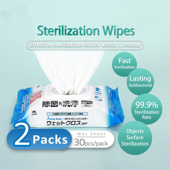 Disinfectant wet wipes
