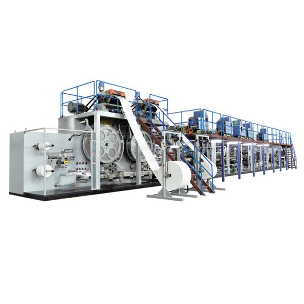 Secondhand Adult Diaper Making Machine To Produce Diaper For Patient
