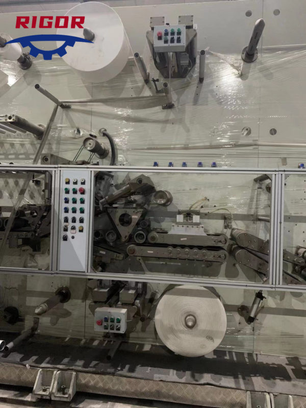 Máquina de fabricación de pañales para bebés servo completa de segunda mano