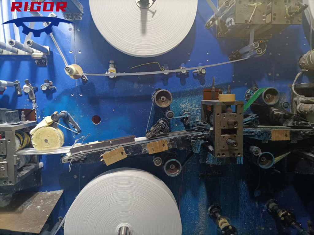 Used Full Automatic Sanitary Napkin Making Machine