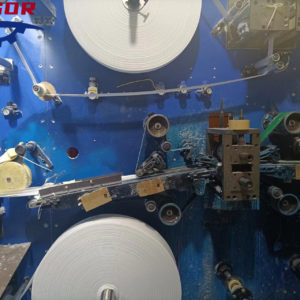 Used Full Automatic Sanitary Napkin Making Machine